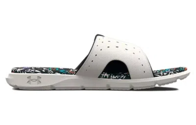 Under Armour (wmns)  Ignite 7 Graphic Footbed Slide 'grey Mist Floral'