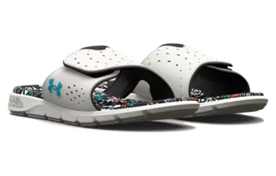 Under Armour (wmns)  Ignite 7 Graphic Footbed Slide 'grey Mist Floral'