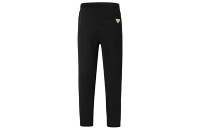 Puma X Pronounce Unisex 7/8 Pants Geometric Patterns Printing Cropped Trousers Black