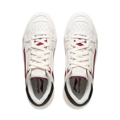 Li-ning Moon White 2.0 'white Red Gum'