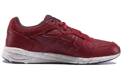 Onitsuka Tiger Shaw Runner 'burgundy' In Red