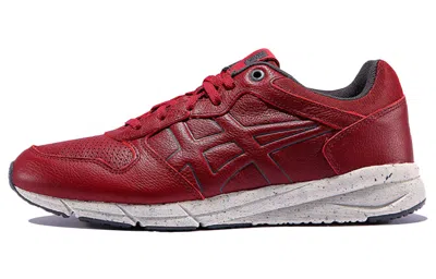 Onitsuka Tiger Shaw Runner 'burgundy' In Red