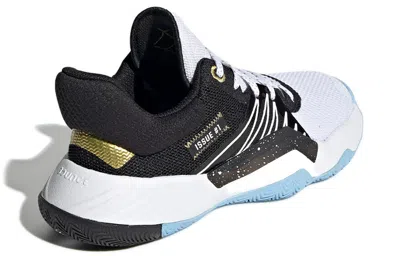 Adidas Originals (gs) Adidas D.o.n. Issue #1 'metallic Gold' In Black