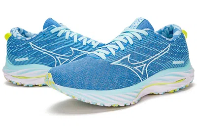 Mizuno (wmns)  Wave Rider 26 'sky Blue White Grey Green'