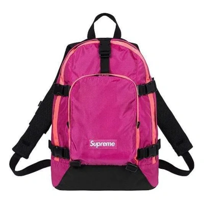 Supreme Fw19 Week 1 Backpack 'pink'