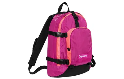 Supreme Fw19 Week 1 Backpack 'pink'