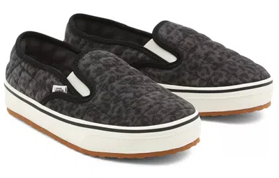 Vans Unisex Cheetah Slip-er 2 Low-top Sneakers Black/white