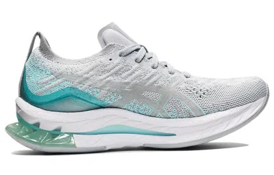 Asics (wmns)  Kinsei Blast 'glacier Grey Aqua' In White