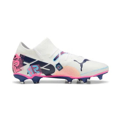 Puma Future 7 Ultimate Volume Up Firm Ground/artificial Ground Men's Soccer Cleates Shoes In White