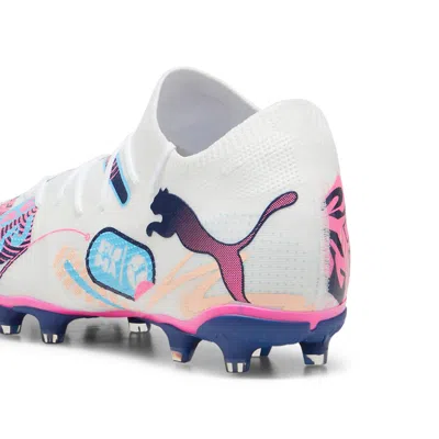 Puma Future 7 Ultimate Volume Up Firm Ground/artificial Ground Men's Soccer Cleates Shoes In White