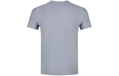 Asics Short Sleeved Running Top Asia Sizing 'sheet Rock' In Gray