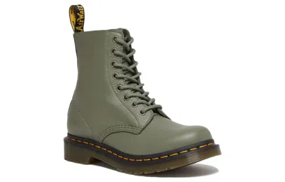 Dr. Martens' (wmns) Dr. Martens 1460 Pascal Virginia Leather Boots 'khaki Green'