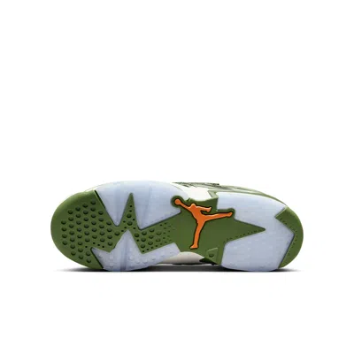 Air Jordan (gs)  Mvp 'sky J Light Olive' In Animal Print