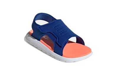 Adidas Originals (ps) Adidas Comfort Sandal C 'blue White Pink'