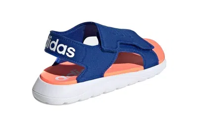 Adidas Originals (ps) Adidas Comfort Sandal C 'blue White Pink'