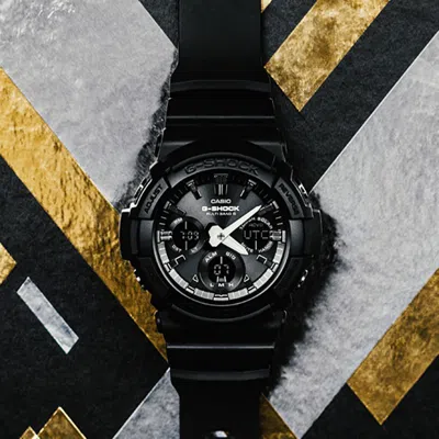 Casio G-shock Analog-digital 'black White' In Multi