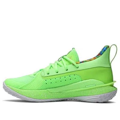 Under Armour (gs)  X Sour Patch Curry 7 'lime' In Green