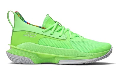 Under Armour (gs)  X Sour Patch Curry 7 'lime' In Green