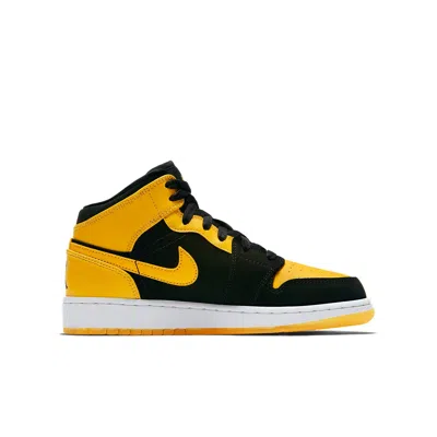 Air Jordan (gs)  1 Retro Mid 'new Love' 2017 In Yellow
