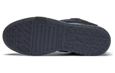 Li-ning Wave Pro X Pleasures 'black Grey' In Blue