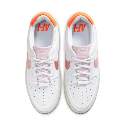 Nike (wmns)  Air Force 1 Sage Low 'white Pink' In Multi