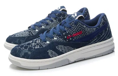 Li-ning 937 Deluxe Low 'navy White' In Blue