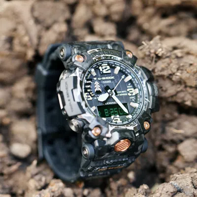 Casio G-shock Digital-analog 'black' In Gray