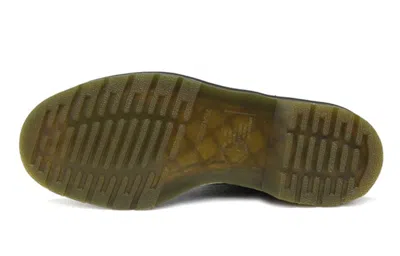 Dr. Martens 1460 Smooth Leather Lace Up Boots In Green