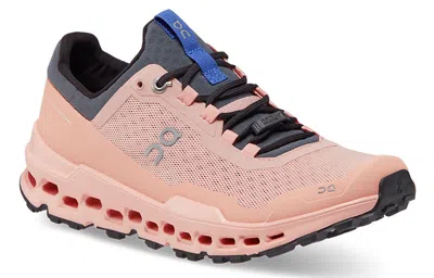On Cloudultra Womens Trail Running Shoes In Pink