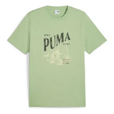 Puma Fruits Graphic T-shirt 'light Green'