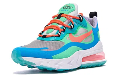 Nike (wmns)  Air Max 270 React 'electro Green Lagoon' In Animal Print