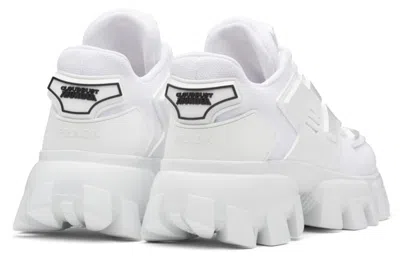 Prada Logo Sneakers In White