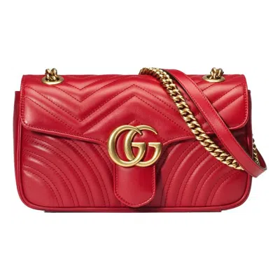 Gucci Gg Marmont Mini Matelasse Leather Shoulder Bag