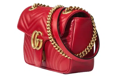 Gucci Gg Marmont Mini Matelasse Leather Shoulder Bag