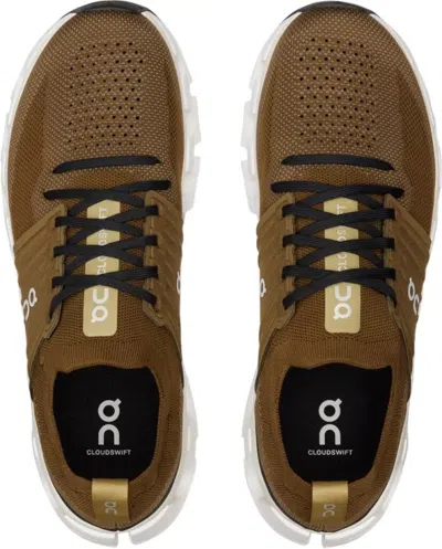 On Running Cloudswift 3 Sneaker In Gold