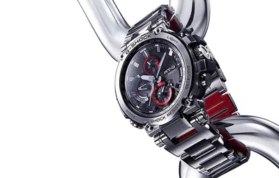 Casio G-shock Mt-g 'silver' In Metallic
