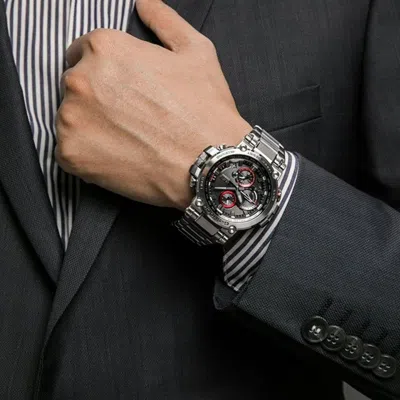 Casio G-shock Mt-g 'silver' In Metallic