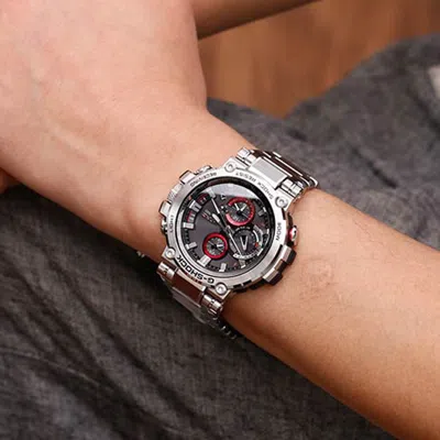 Casio G-shock Mt-g 'silver' In Metallic