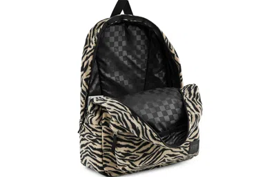 Vans Deana Iii Backpack 'beige Black' In Multi