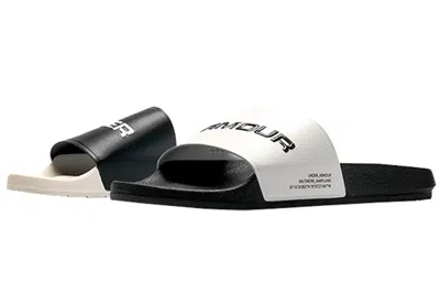 Under Armour Core Remix Slides 'white Black'