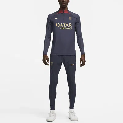 Nike Paris Saint-germain Strike Elite  Dri-fit Adv Knit Football Pants 'blue'