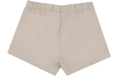 Essentials Fear Of God  Fw23 Running Short 'silver Cloud' In Neutral