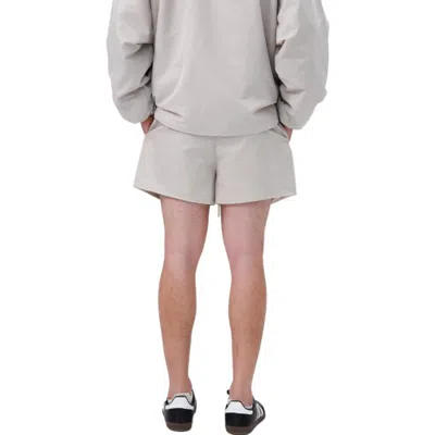Essentials Fear Of God  Fw23 Running Short 'silver Cloud' In Neutral