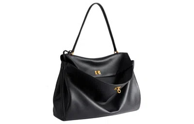 Balenciaga Rodeo Top Handle Media In Black