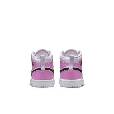 Air Jordan (ps)  1 Mid 'barely Grape' In Multi