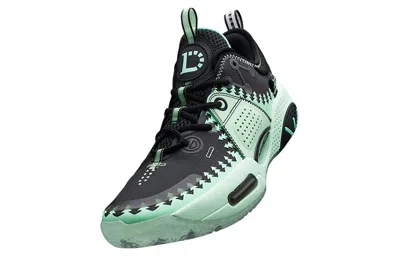 Li-ning Wade All City 9 V1.5 'black Turquoise' In Green