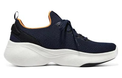 Skechers Arch Fit Infinity 'navy Orange' In Blue