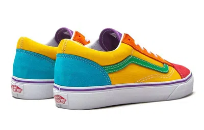 Vans (gs)  Old Skool 'rainbow Colorblock' In Multi