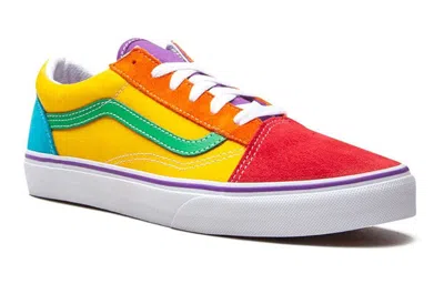 Vans (gs)  Old Skool 'rainbow Colorblock' In Multi