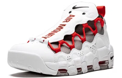 Nike Air More Money 'habanero Red' In White